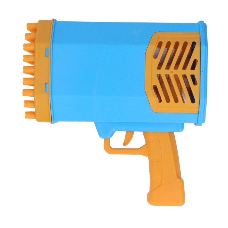 Bubble Blower Blue 69 Holes Unique Appearance Portable Stable Highly