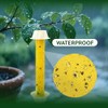Gideal 2-Pack Yellow Sticky Fly Traps Pest Control for Indoor/Outdoor