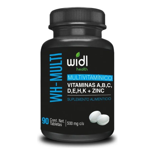 Vitaminas Para Hombre/mujer Multivitamínico 90 Tabletas Widl Sabor Sin Sabor