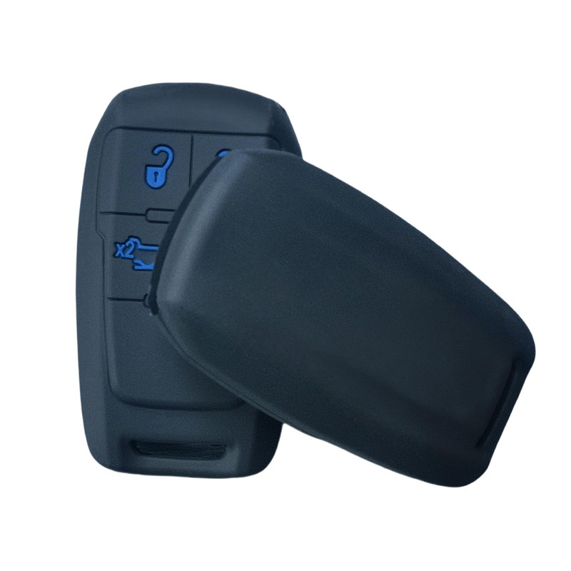 RUNZUIE 2Pcs Silicone Smart Key Fob Cover for 2019-2021 2022