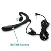 Wired Mono Headset Earphone w Mic Headphone 3.5mm for Moto