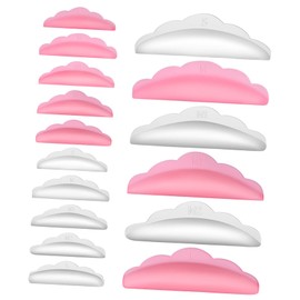PACKOVE 20Pairs Silicone Pads Eyelash Lift Kit for Makeup Reusable Beauty Tools Colors for All Eye Shapes
