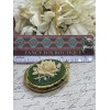 Fancy Fox Boutique St patricks Day Green Rose Celtic Gold