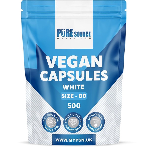 PSN White HPMC Vegetarian Empty Vegan Capsules - DIY Self