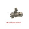 Brass Lever Ball Valve with Portable Handle Isolation Valve Compression
