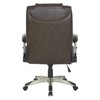Office Star ECH Series Executive Bonded Leather Office Chair with