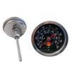 Black Face BBQ Grill Thermometer 50F-900F High Temp Range Heavy