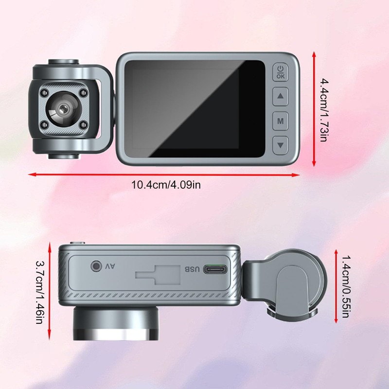 Generic 3 Channel Dash Cam, 4K Dash Cam Front and