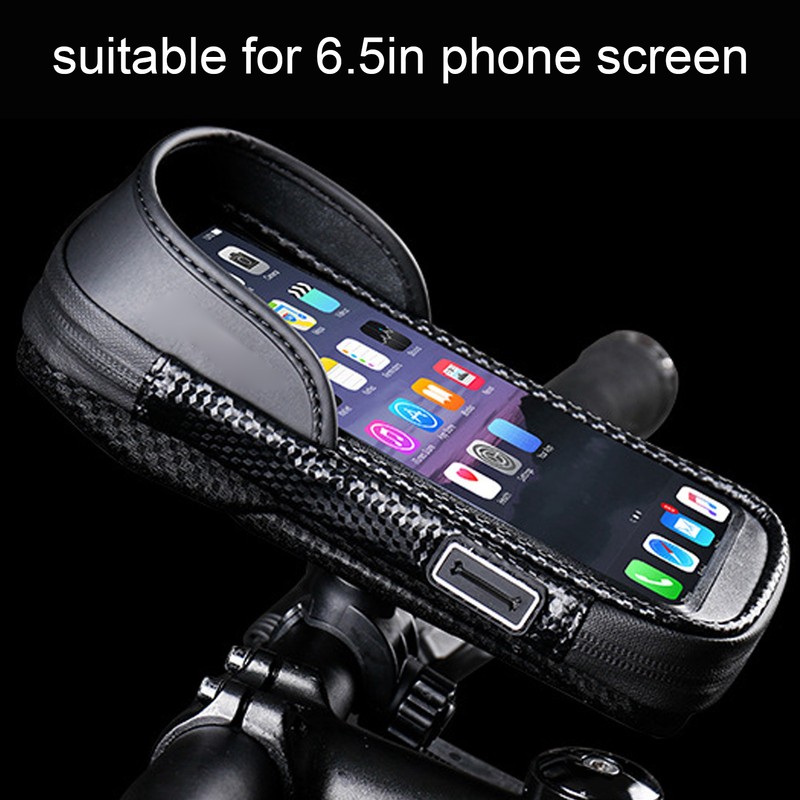 Bike Phone Holder EVA Crush Resistant Sun Visor Adjustable Angle