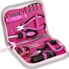 Household Hand Tools Pink Home Tool Kit Universal Lady's Tool
