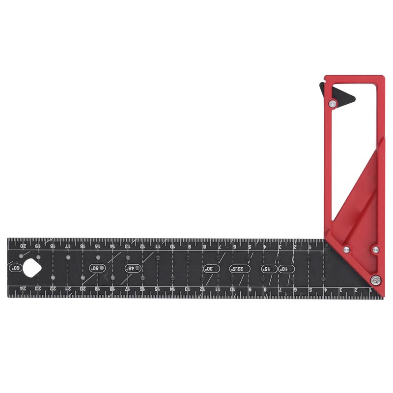 Woodworking Square Multi Angle Professional L Shaped Aluminum Alloy Scribing