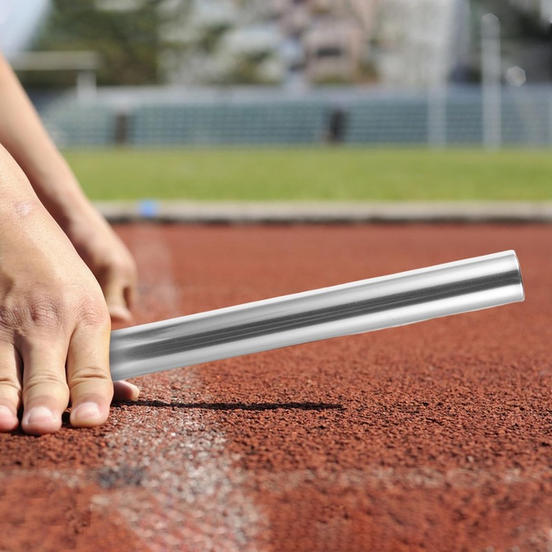 BESPORTBLE 4pcs Aluminum Alloy Relay - Sports Field Race Rods