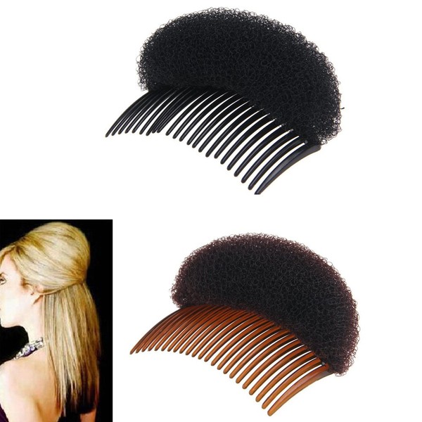 yueton Pack of 2 Women Lady Girl Hair Styling Clip Stick Bun Maker Braid Tool Hair Accessories
