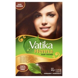 [Vatika] Henna Hair Color Dark Brown