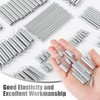 UKOFEW 200 Piece Spring Assortment Set Kit, Various Tension Springs,