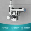 Engelbach® Universal Eckfix Device Additional Valve with Backflow Preventer -