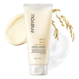 Fabyou Rice Mask Cleanser 200ml Todo Tipo Piel Día Noche