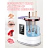 Electric Makeup Brush Cleaner Machine with Automatic Cleaning and Drying