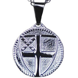 Stainless Steel Episcopal Pendant
