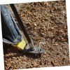 Mipcase 10pcs Galvanized Iron Tent Pegs Heavy Duty Metal Stakes