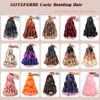 French Curl Braiding Hair Synthetic French Curl Hair Extensions for