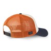 Von Dutch Unisex Adjustable Trucker Crew Cap Orange/Black/Navy One Size,