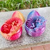 3D Printed Dragon in Egg – Flexible Articulated Crystal Dragon