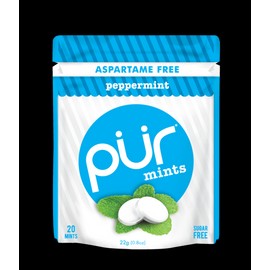 Pur Gum Mints Peppermint 20 Pieces