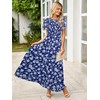 Simplee Dress for Women 2025 Casual Spring Boho Wedding Guest