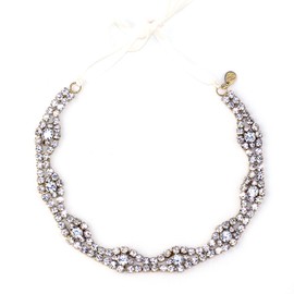 Classic Crystal Rhinestone Headpiece (Rose Gold)