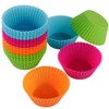 Webake Silicone Cupcake Baking Cups Muffin Liners Reusable Silicon Muffin