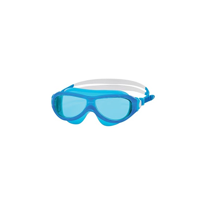Zoggs Phantom Junior Mask Blue White Tint Blue