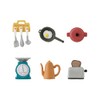 Midori 43428006 Mini Magnets, Set of 6, Kitchen Pattern