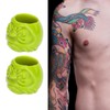 200pcs Tattoo Ink Cups Disposable Stable Base Thicken Deepen Microblading