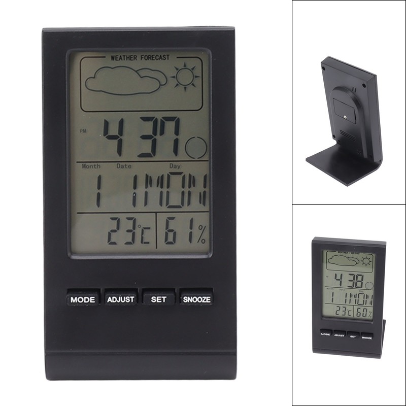 LCD Screen Digital Hygrometer Indoor Thermometer Humidity Gauge Temperature Humidity