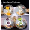 Nylon Ultra-Fine Mesh Strainer, Mesh Plastic Tea Strainer with Hole