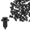 X AUTOHAUX 40 x Plastic Retaining Mudguard Pressure Type Clip