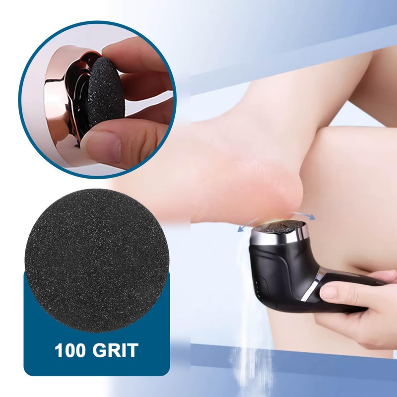 ECSiNG Replacement Grinding Heads Compatible with Asiaark Electric Foot Horn