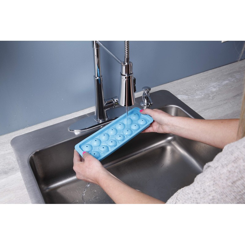 KOLORAE SILICONE 14 BALL ICE TRAY - BLUE - EASY
