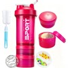 650ML/22OZ Botella para Proteina de Coctelera, JASUVII Protein Shaker con