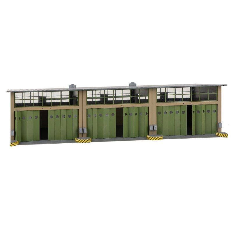 Faller FA144106 Military Gas Station Small Repair Hall, White, One