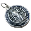 GTBITALY 60.048.31 Medal of Saint Benedict Silver Enamel Size 2
