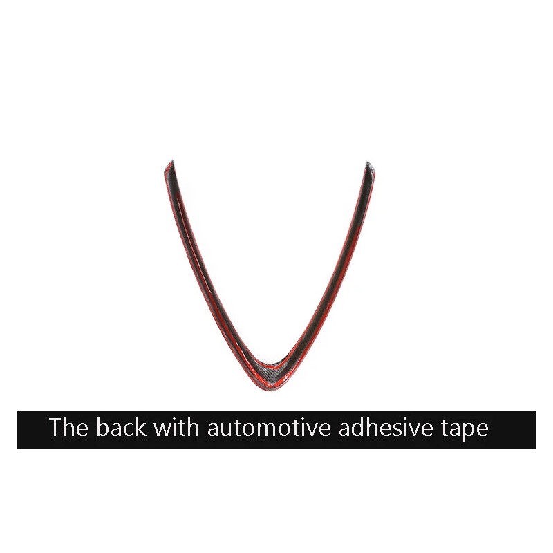 car-attention For 2017-2024 Alfa Romeo Stelvio Real Carbon Fiber V
