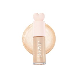 Colourpop Highlight Dewy Liquid Highlighter - Ultra-reflective face and body illuminator with hyaluronic acid and Pink Pony Sugar Donut / 컬러팝 하이라이트 듀이 리퀴드 형광펜 - 초반사 얼굴 및 바디 일루미네이터 히알루론산과 Pink Pony Sugar Donut