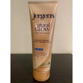 Jergens Natural Glow Firming Daily Moisturizer, Fair to Medium Skin Tones 7.5 oz