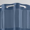 Hookless It’s A Snap! Waffle Shower Curtain, 3-in-1 Curtain Includes