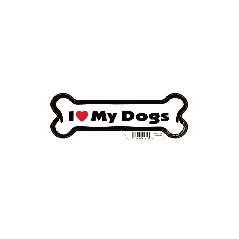 Dogs Dog Bone Magnet