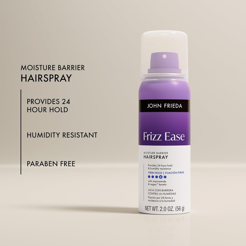 John Frieda Frizz Ease Moisture Barrier Hairspray, Seals Out Moisture