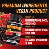 BEBEFEN Berberine Capsules with Black Pepper Extract - 90 Capsules