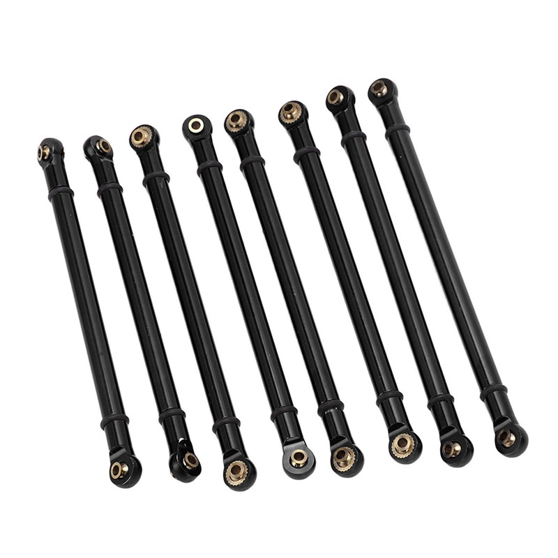 8pcs M3 Aluminum Alloy Link Rod Linkage Set for Axial